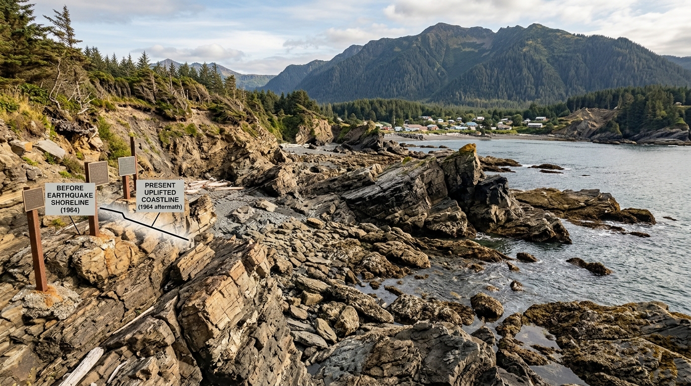 How the 1964 Alaska Earthquake Changed Kodiak's Coastline