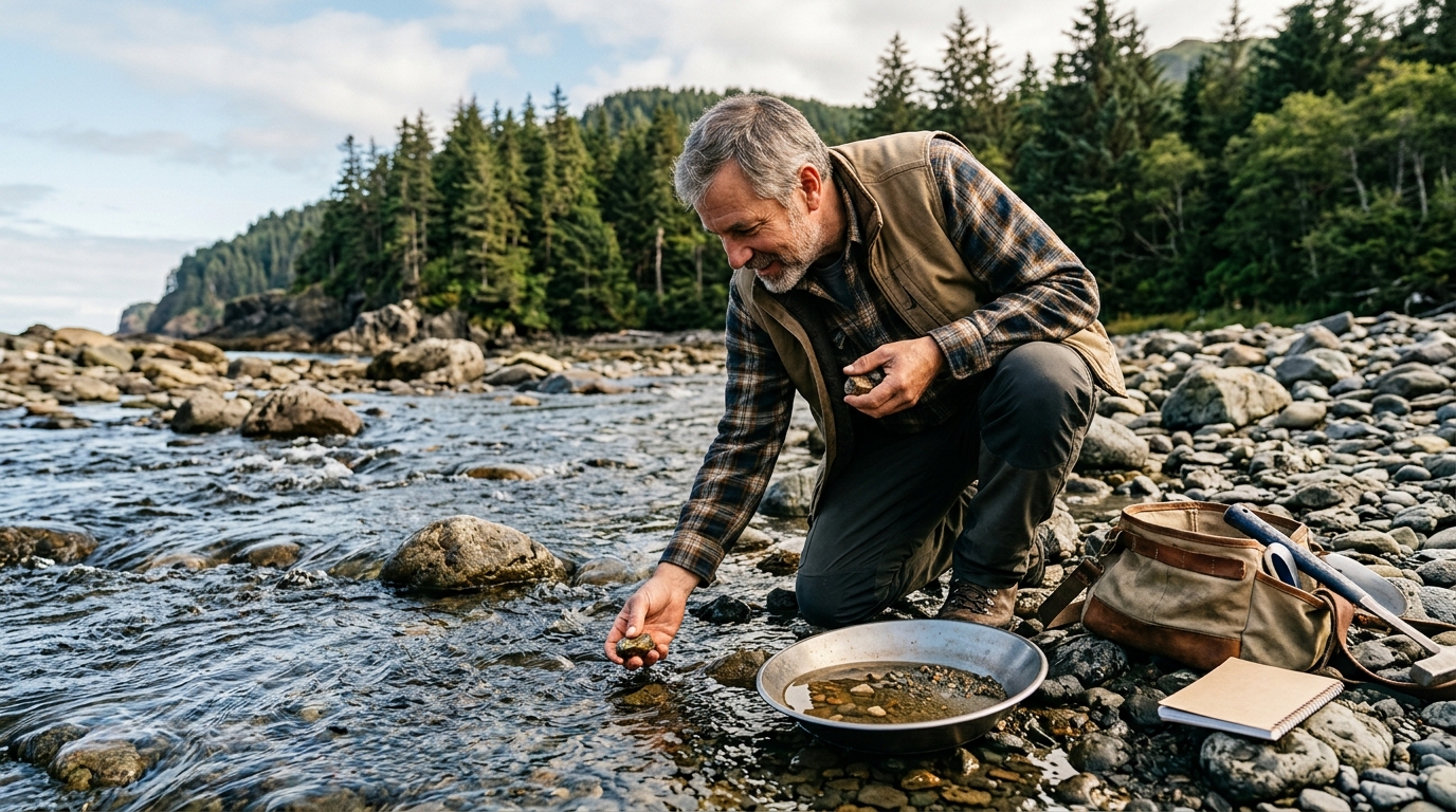 Where Small Gold Deposits Have Been Found