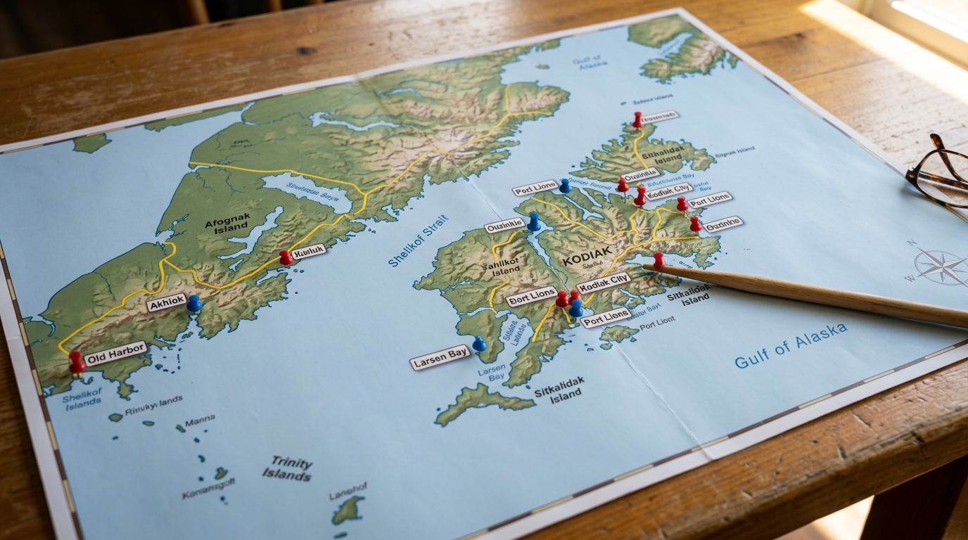 Where the Alutiiq Communities Live Today